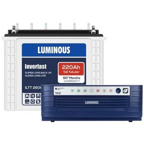 Luminous 220 Ah Inverter Battery Combo, Tall Tubular at Rs 22000 in Salem