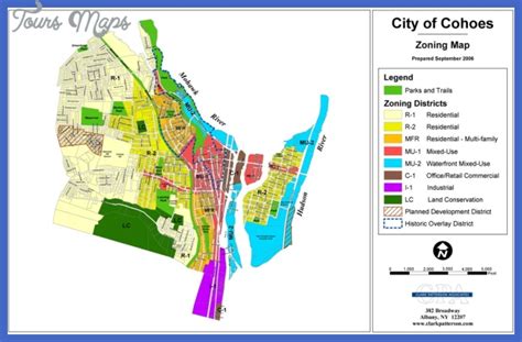 New York city zoning map - ToursMaps.com