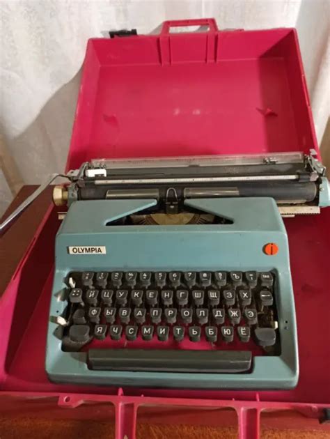 VINTAGE TYPEWRITER CONSUL. East Germany. 1970s $160.00 - PicClick