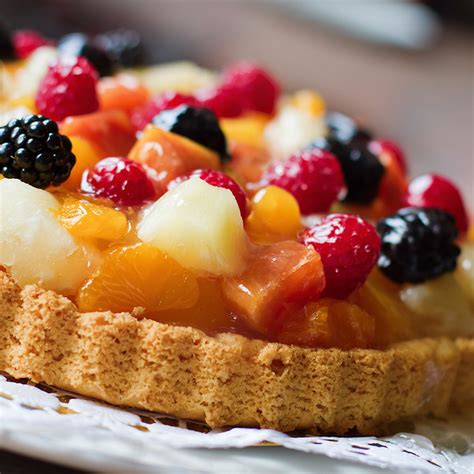 Recette Gâteau aux fruits au sirop