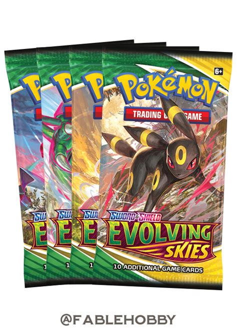 Pokémon Evolving Skies Booster Box – Fable Hobby