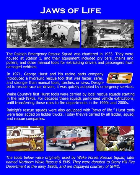 “Jaws of Life” History Poster – Legeros Fire Blog