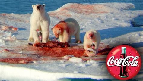 Coca-Cola Polar Bears Shows Their True Colors! Bloody Red. – LOYAL K.N.G.