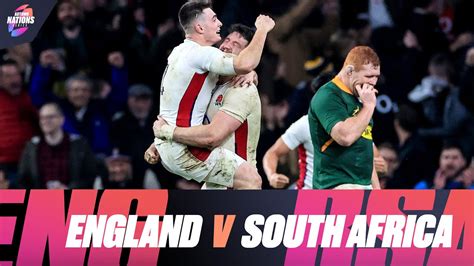 England v South Africa | Match Highlights | Autumn Nations Series - Win ...