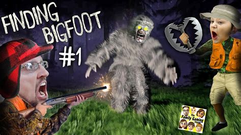 FINDING BIGFOOT GAME! Caught on Tape by FGTEEV! Mission: Catch & Trap ...