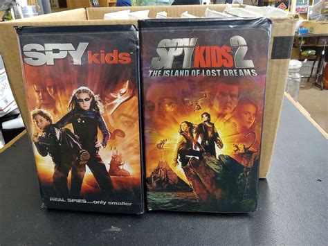 Spy Kids & Spy Kids 2 VHS | eBay