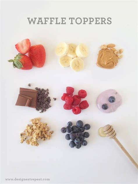 Build Your Own Waffle Bar - Design Eat Repeat