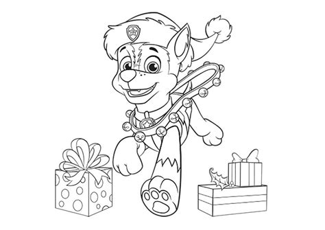 Chase Paw Patrol Sketch at PaintingValley.com | Explore collection of ...