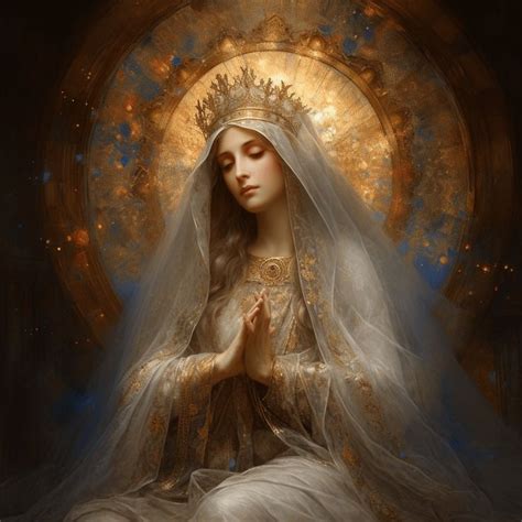 Queen of Heaven | Virgin mary art, Mother mary images, Mother mary pictures