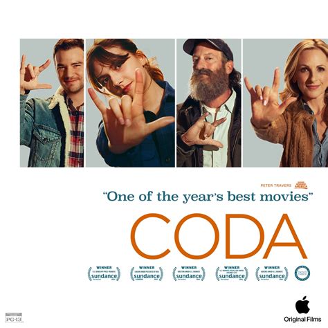 Apple to re-release the excellent, and Academy Award Best Picture nominee, CODA, for free in ...