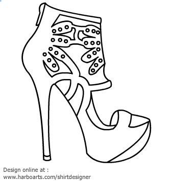 Free Shoe Outline Template, Download Free Shoe Outline Template png images, Free ClipArts on ...