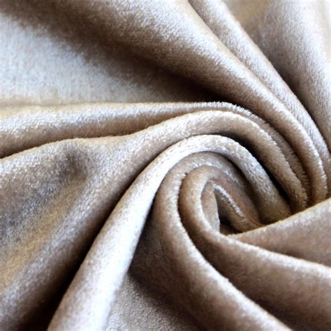 Pearl Beige Cotton Velvet Upholstery Weight Fabric Commercial | Etsy