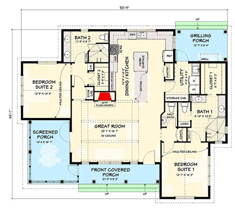 House Plans With 2 Master Suites On Main Floor - floorplans.click