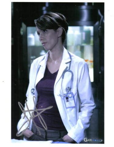 Lexa Doig as Dr. Carolyn Lam on Stargate SG-1 Autograph | #30057789