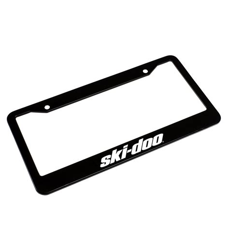 Ski-Doo License Plate Frame Clear | SkiDooGear.com