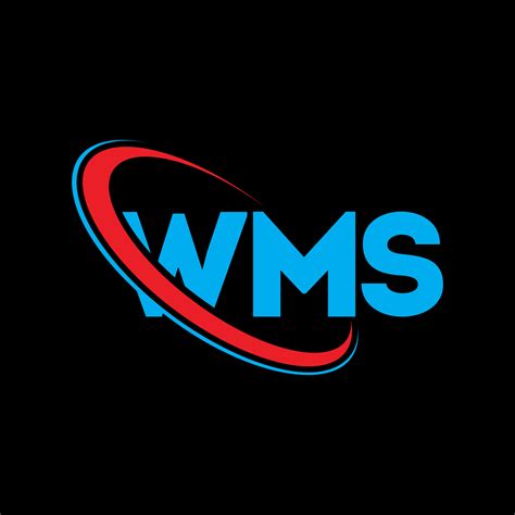 wms-logo. wms brief. wms brief logo ontwerp. initialen wms logo gekoppeld aan cirkel en monogram ...