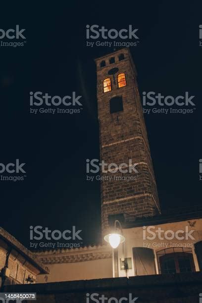 Sarajevo Clock Tower And Sebilj By Night Stock Photo - Download Image Now - Bosnia and ...