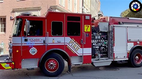 New Orleans Fire Department Engine 26 Responding - YouTube