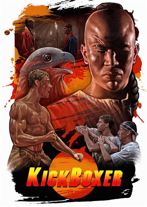 Kickboxer by Stevan Aleksić - Home of the Alternative Movie Poster -AMP-