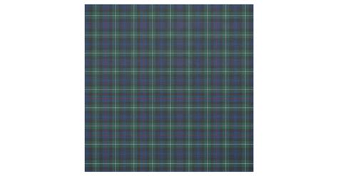 Clan Mackenzie Tartan Fabric | Zazzle