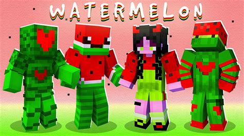 Watermelon by The Lucky Petals (Minecraft Skin Pack) - Minecraft ...