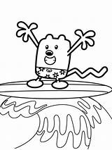 Walden Wubbzy Widget Coloring Pages Wow Coloring  sketch template