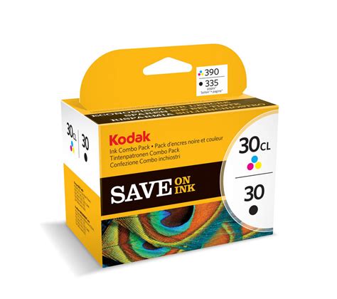 KODAK 30 Series Tri-colour & Black Ink Cartridge - Twin Pack Deals | PC ...