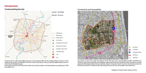 Integration of Transit, Urban Campus, and the City | CEPT - Portfolio