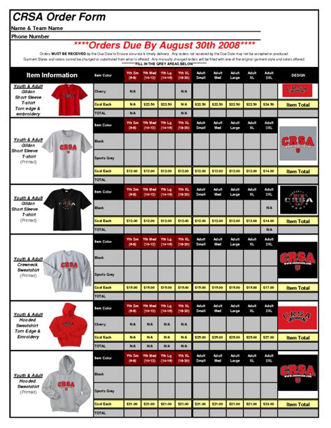 Spreadsheet T Shirts pertaining to T Shirt Inventory Spreadsheet And ...