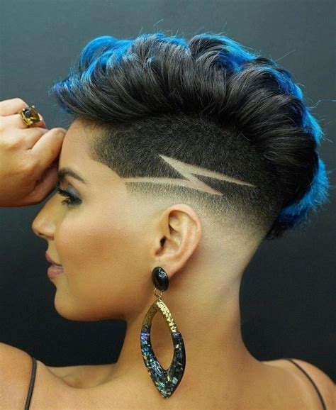 20 Dazzling Fade Haircuts for Women to Try in 2023 | Hair cuts, Shaved ...