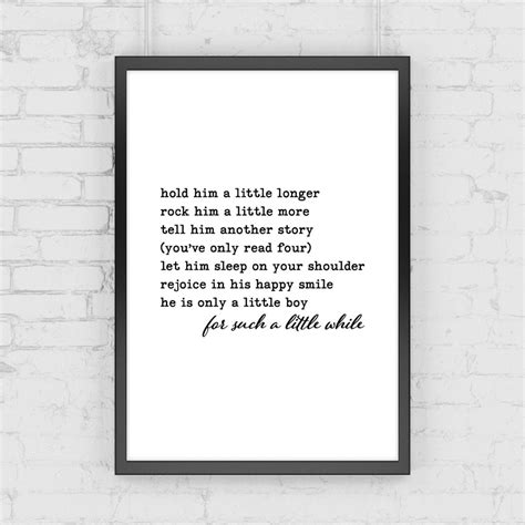 Baby Boy Print, Nursery Wall Art, Printable Quote, Children's Quote, Nursery Poster, Baby Shower ...