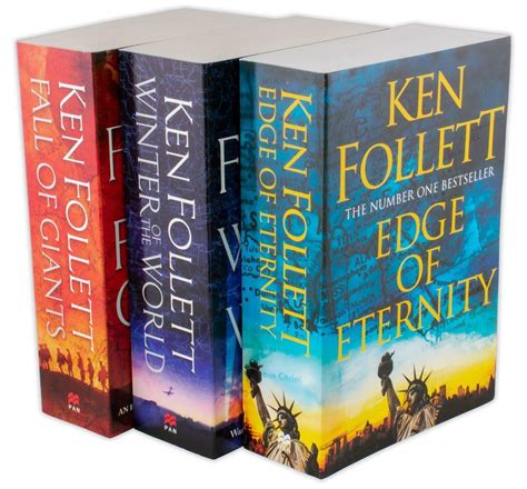 Ken Follett Century Trilogy Series Collection 3 Books Giants, Eternity ...