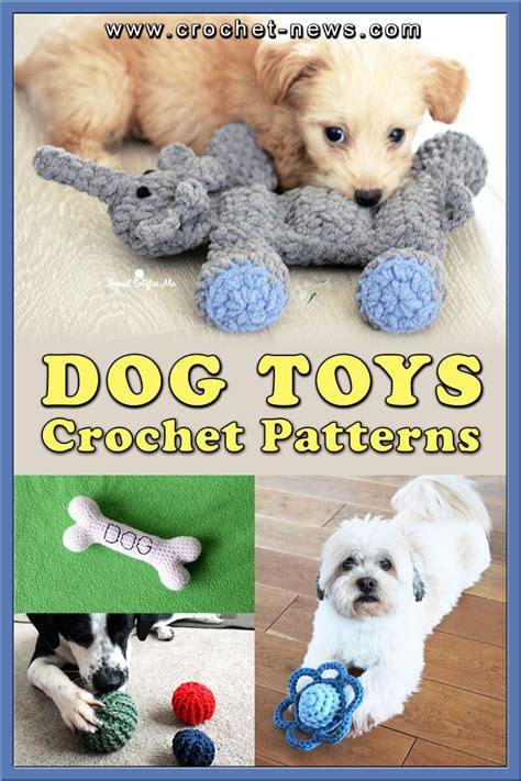 10 Crochet Dog Toys Patterns - Crochet News