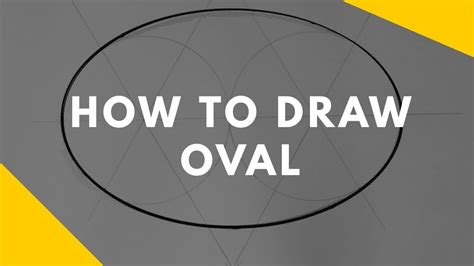 How To Draw An Oval in 2023 | Draw, Drawings, How to introduce yourself