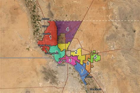 Future voting maps for El Paso City Council districts get narrowed down ...