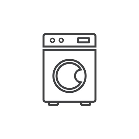 washing machine vector 18987510 Vector Art at Vecteezy