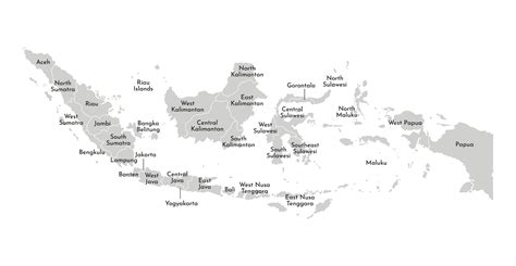 Vector isolated illustration of simplified administrative map of ...