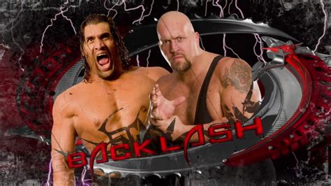 Edge vs. Undertaker Backlash 2008 : WWEMatchGraphics