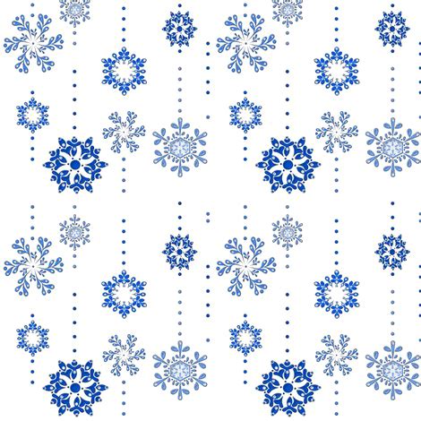 Blue Snowflakes PNG Pic | PNG Arts