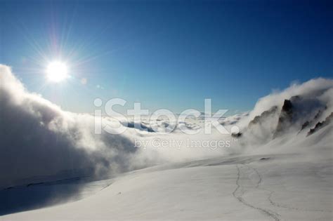 White Clouds On Mountain Stock Photo | Royalty-Free | FreeImages