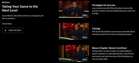 MasterClass Phil Ivey's Poker Strategy Lesson Online Review - CMUSE