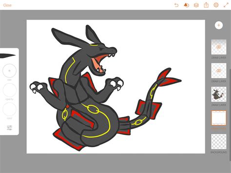 shiny rayquaza by mercedes-anne on DeviantArt