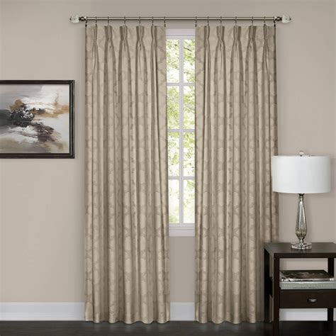 Achim Windsor Pinch Pleat Window Curtain Panel - Walmart.com - Walmart.com