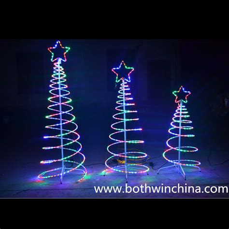 China Christmas LED Rope Spiral Tree Lights with CE RoHS SGS – Kopen ...