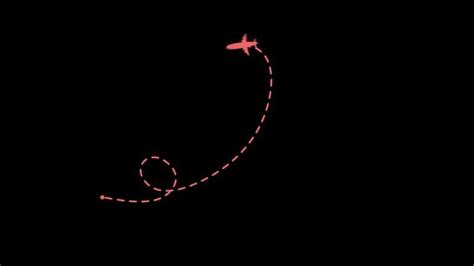 Airplane Animation Stock Video Footage for Free Download