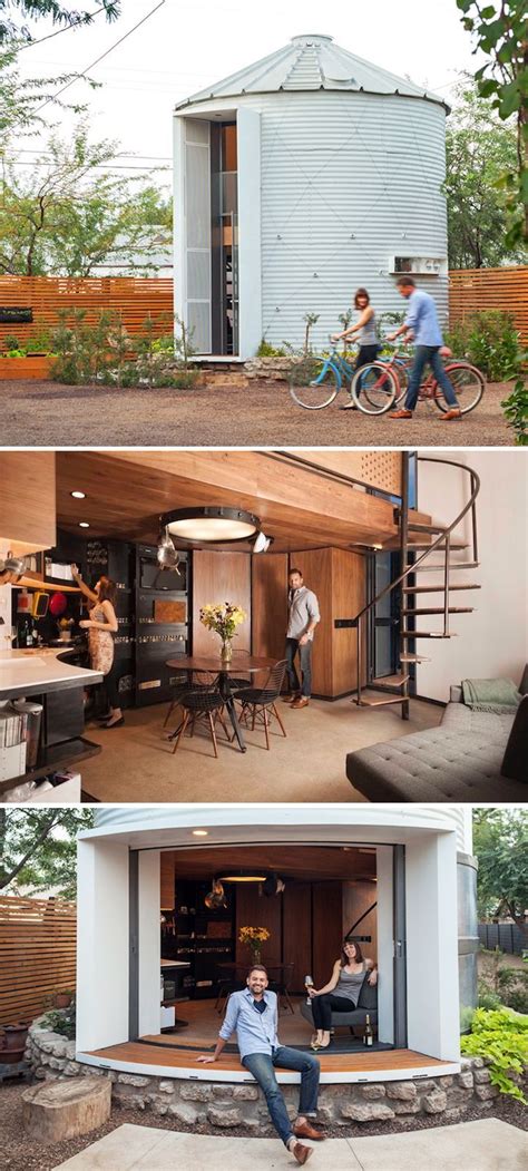 1950s Grain Silo Transformed into a Sleek and Cozy Home for Two | Silo ...