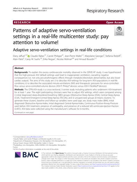 (PDF) Patterns of adaptive servo-ventilation settings in a real-life ...