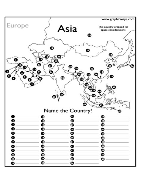 Printable Map Of Asia Continent Others Too Asia Map World Map | Images and Photos finder