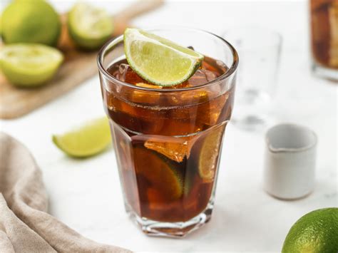 Cuba Libre Mocktail - With Zero Proof Spiced Rum - Entirely Elizabeth