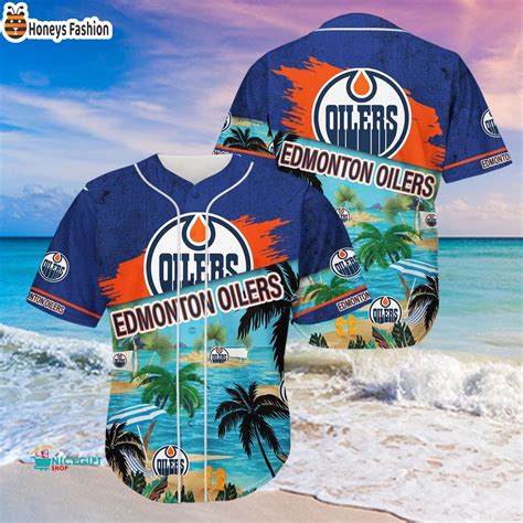 Edmonton Oilers 2023 Baseball Jersey - Honeysfashion